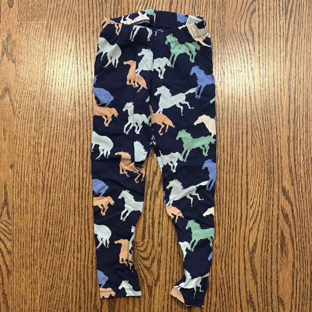 Janie & Jack Horse Print Leggings